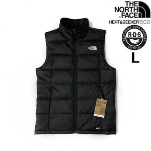 1円～!売切!【正規新品】THE NORTH FACE◆ROXBOROUGH 2.0 VEST ダウンベスト US限定 RDS認証 防寒 アウトドア キャンプ(L)黒 190122-83