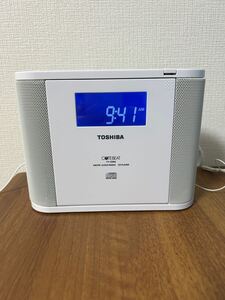 TOSHIBA CDラジオ TY-CRX71 クロック付き