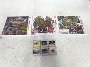 E486　3DS　ソフト　まとめ売り　ドラゴンクエスト　イナズマイレブン　妖怪ウォッチ　他　NINTENDO　任天堂　動作未確認　ジャンク