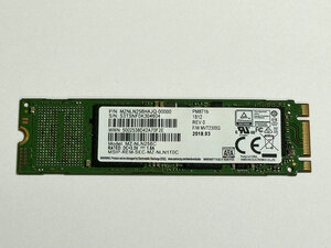 【動作品　使用時間16244H　保証付】Samsung SSD PM871b M.2 2280 MZ-NLN256C 256GB