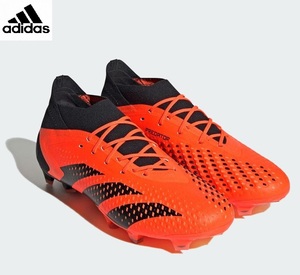 ・スピード発送 adidas PREDATOR ACCURACY.1 FG スパイク式 GW4572(オレンジ/ブラック/コアブラック)２６．５CM サッカーシューズ 