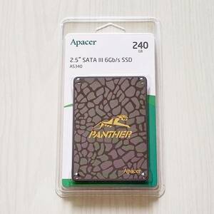 新品 SSD 240GB SATA Apacer AS340 (R:550MB W:520MB/s) #1