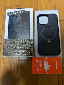 iPhone16 pro max ケース casetify torras 純正 リング MIL規格 アメリカ 未使用 新品 ブラック チタン 