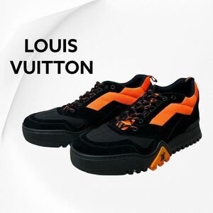 高級 LOUIS VUITTON ルイヴィトン 19AW LVハイキング・ライン スエードレザー スニーカー メンズ BM0139 1A5HDC