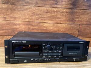 TASCAM CD-A500 業務用CDプレーヤー/カセットデッキ CD再生 カセット再生確認しました。