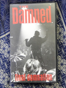 THE DAMNED REUNION CONCERT vhs