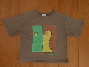 b.ROOM Mark Gonzales マークゴンザレス フロントビッグプリントTシャツ 