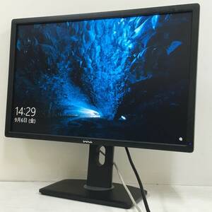 ☆【美品】DELL U2412M ワイド液晶モニター 24インチ WUXGA（1920x1200） 入力端子『Displayport×1/DVI×1/D-Sub×1』 動作品