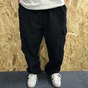 Dickies ワークパンツ　紺　メンズ40 XL （着感）d8