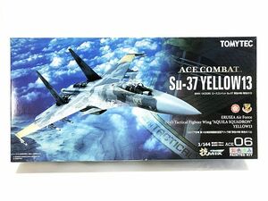 技MIX　1/144　Su-37 YELLOW13　AC-06　箱凹みあり　プラモデル　同梱OK　1円スタート★M