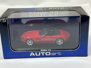 AUTOart　1/64 20082 BMW Z8 RED