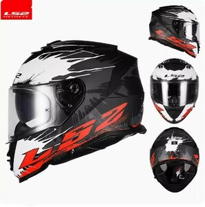 新品 LS2 エルエスツー FF800 Storm Racer フルフェイスヘルメット