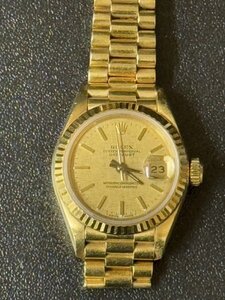 ROLEX　ロレックス　腕時計　デイトジャスト　K18/750　自動巻き