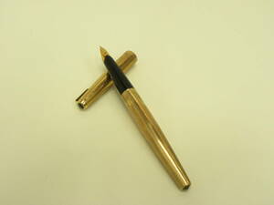 文具祭 パーカー アロー 万年筆 ペン先 14K 585 ゴールド PARKER イギリス製