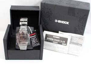 Y6421#◆未使用品◆CASIO カシオ G-SHOCK FULL-METAL 5000 Series 電波ソーラー(モバイルリンク機能) チタン合金 GMW-B5000TCC-1JR