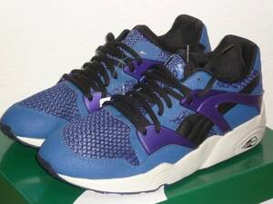 4★★★★即決！新品 puma/プーマ Blaze Knit/ ブレイズ ニット TRINOMIC 青 US10.0/28.0cm