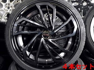 ★ AME モデラート リヴァイバー 19インチ 8J+38 5H 114.3 245/35R19 未使用 展示品 4本 クラウン マークX アルミ タイヤ