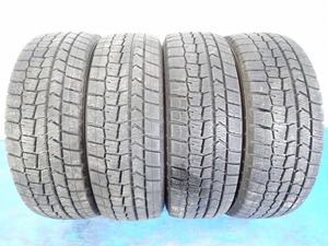 ダンロップ WINTER MAXX WM02 185/60R15 84Q★8.5分山 2019年製 4本価格 スタッドレス【福島発 送料無料】FUK-D12757★冬