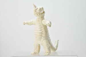 BANDAI ウルトラ怪獣 青色発泡怪獣 アボラス 白成型 ソフビ 人形 約18cm[バンダイ][ホワイト][ウルトラマン][1983年][昭和レトロ][当時物]H