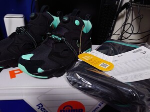 POTR × Reebok Instapump Fury 94 Turquoise　ピーオーティーアール × リーボック インスタポンプフューリー94 ターコイズ　US10