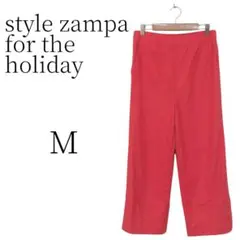 美品✨style zampa ザンパ ワイドパンツ レディース ウエストゴム M