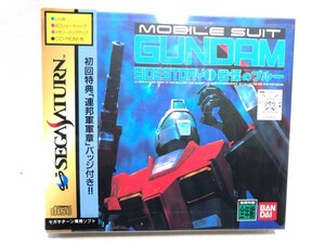 琉■13062■機動戦士ガンダム外伝Ⅰ GUNDAM サイドストーリⅠ 戦慄のブルー ゲーム ソフト ディスク ガンダム SEGA SATURN