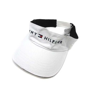 トミーヒルフィガー TOMMY HILFIGER ゴルフ THロゴ サンバイザー ホワイト 白 56cm フリー THMB90FF メンズ レディース