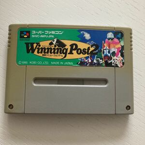 スーパーファミコン ソフト 競馬シミュレーションゲーム　Winning Post2 ジャンク品