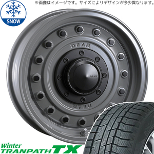 215/70R15 スタッドレスタイヤホイールセット ジムニーシエラ JB74 (TOYO TRANPATH TX & DEAN Colorado 5穴 139.7)