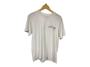 STUSSY (ステューシー) MERCURY TEE マーキュリー 半袖 Tシャツ コットン M ホワイト メンズ/025