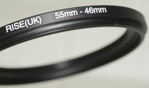 55-46mm ステップダウンリング 新品