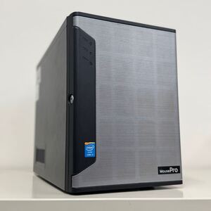 @SR281 秋葉原万世商会 MouseComputer MPro-S220ESB 3.5インチ x 4ベイ NAS 通電のみ確認