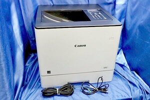 ★印字OK/少なめ307枚★CANON キヤノン A4対応 高速 カラーレーザープリンター 【Satera LBP712Ci/USB・LAN対応】 50500Y