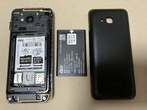 (Sランク)KYF39 KDDI(au) 新品(未使用)携帯電話 GRATINA グラティナ 電池(KYF36UAA) 開封済み