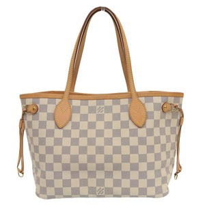 ルイヴィトン LOUIS VUITTON ダミエアズール ネヴァーフルPM トートバッグ N41362 中古 新入荷 LV1595