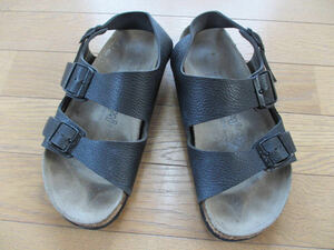 ユーズド BIRKENSTOCK TATAMI ビルケンシュトック タタミ ミラノ サンダル 黒 ビルケンストック ドイツ アメカジ 古着 アリゾナ 