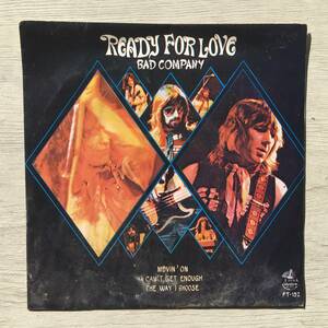 BAD COMPANY READY FOR LOVE タイ盤　THAILAND FT-152