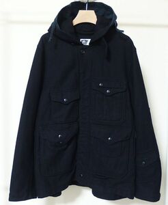 Engineered Garments エンジニアードガーメンツ Cruiser Jacket 20oz Melton クルーザー ジャケット M 紺 メルトン フード パーカー