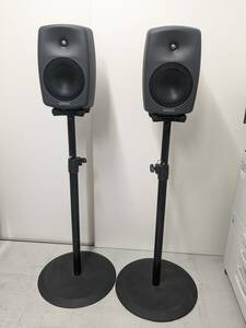 GENELEC 8040A パワードモニタースピーカー ペア スタンド付き