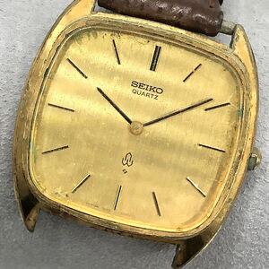 SEIKO セイコー ジャンク 7820-5020 QUARTZ クオーツ ゴールド 2針　SGP 830577 腕時計　スクエア　動作未確認　B-032 