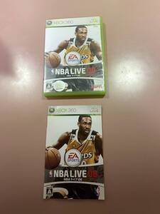 送料無料 Xbox360★NBAライブ08★used☆NBA live 08☆import Japan