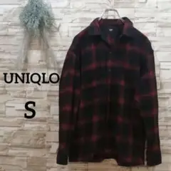 UNIQLO オーバーサイズ　チェックシャツSサイズ