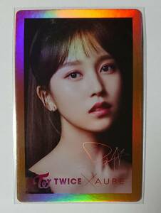 TWICE ミナ AUBE コラボ トレカ フォトカード