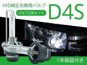 【即決】純正交換HIDバルブ D4S 2本セット 1年保証【6000k/8000k 選択制 ※要在庫確認】アクセラ スポーツ/セダン BM系