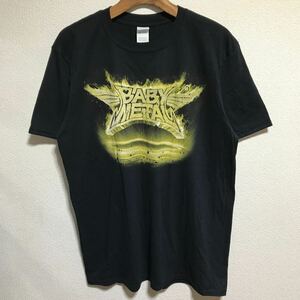 [送料無料]BABYMETAL/ベビーメタル/ベビメタ/METAL RESISTANCE Tシャツ/バンドT/ブラック/GILDAN(ギルダン)製/Lサイズ