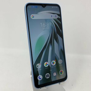 【中古】ZTE/Libero 5G IV/128GB/ブルー/09102