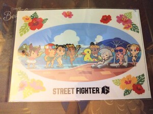 CAPCOM TRIP TOKAI 　カプ旅　STREET FIGHTER 6　ストリートファイター6　クリアファイル　水着デフォルメ