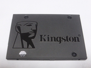  Kingston SSD SATA 2.5inch 960GB(1TB以下) 電源投入回数4595回 使用時間2284時間 正常91%判定 SA400S37/960G 中古品です