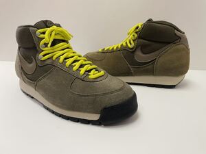 デッド!! 希少!! 11年 NIKE AIR APPROACH MID 2.4 ナイキ アプローチ ミッド カーキ スエード us 8 / 26 ㎝ マグマ ACG