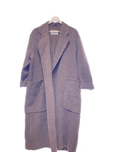 TODAYFUL◆チェスターコート/36/ウール/BRW/千鳥格子/12020014/20AW/Over Check Coat